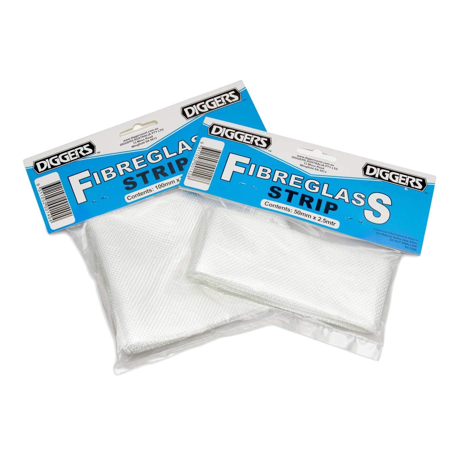 Diggers 100mm x 2.5m Fibreglass Cloth Strips product image