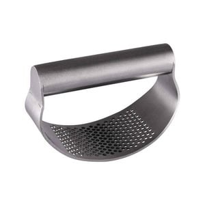 Avanti Garlic Clove Press Rocker Ginger Mincer/Masher Kitchen/Cooking Silver