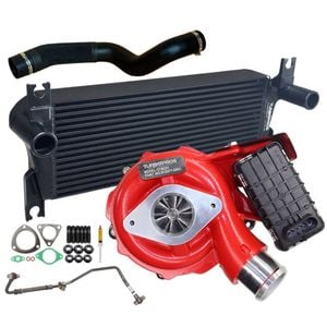 GEN1 High Flow Turbo Charger With 106mm Intercooler & Hoses And Genuine Oil Feed Pipe For Ford Ranger 3.2L 2011-2015