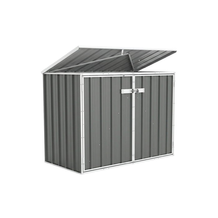 Absco Sheds 1.52mW x 0.78mD x 1.15mH Woodland Grey Wheelie Bin Cover