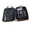 NNEOBA 8-Piece Camping Kitchen Cookware Set Khaki