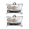 2PK Grosvenor House 375TC Luxury Microfibre Pillow Soft Long-Lasting 800g
