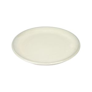 Northcote Pottery 21cm Cream Glazed Terracotta Saucer - 210mm