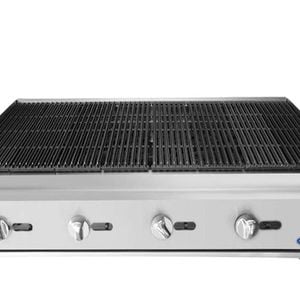 Cookrite 1220mm Lpg Char-rock Broiler Atcb-48-lpg