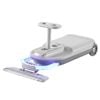 Rigo Ride on Car with Mop Storage Space Kids Clean Car 12V 86cm Grey