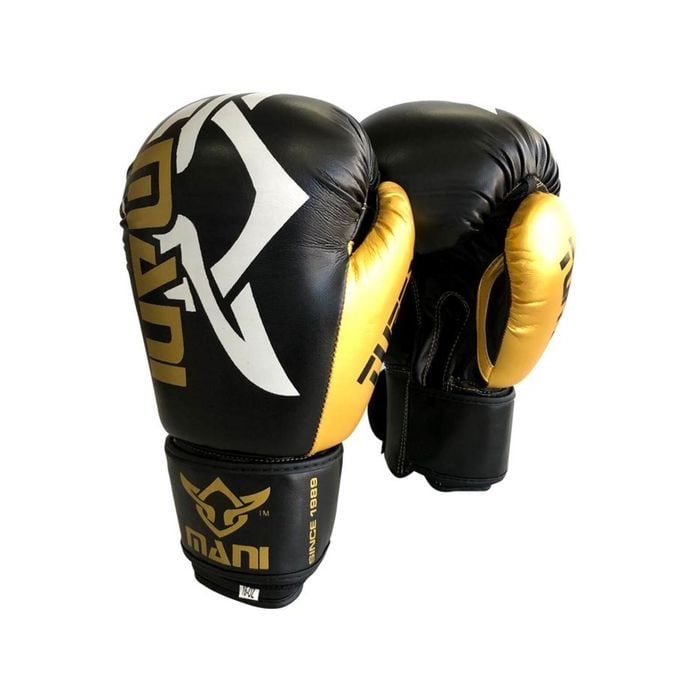 TuffX Boxing Gloves Black/ Gold 16oz