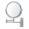 Dolphy Wall Mounted Makeup Mirror - Round (3x & 1x Dual-Sided)