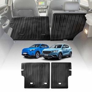 3D All Weather Back Seat Protector for MG ZS ZST ZS EV 2018-2024 Heavy Duty Seats Kick Mats Cover