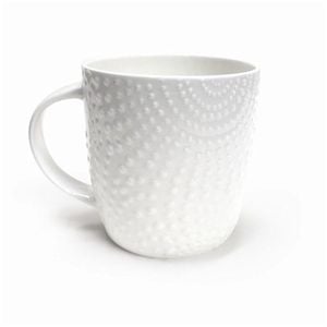 Bianco Dots Textured Mug 350ml Alex Liddy