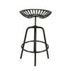 Esschert Design Metal Barstool Kitchen/Dining Chair Height Adjustable Black