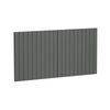 Kaboodle 1000mm Grey Fig V-Groove Fridge Cabinet Doors - 2 Pack