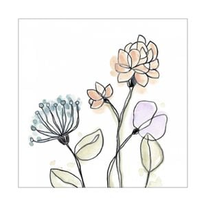 Artey | Spindle Blossoms VII - Stretched Canvas - Stretched Canvas - 84 x 84cm