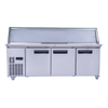 Thermaster Stainless Steel Cold Salad & Noodle Bar Prep Fridge 6 Bay PG210FA-XG