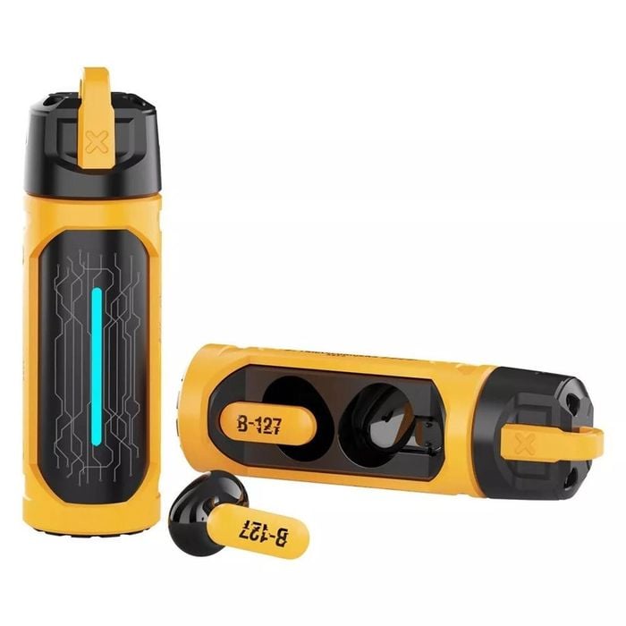 Transformers Tf-t11 Tws Bluetooth Gaming Earbuds - Yellow
