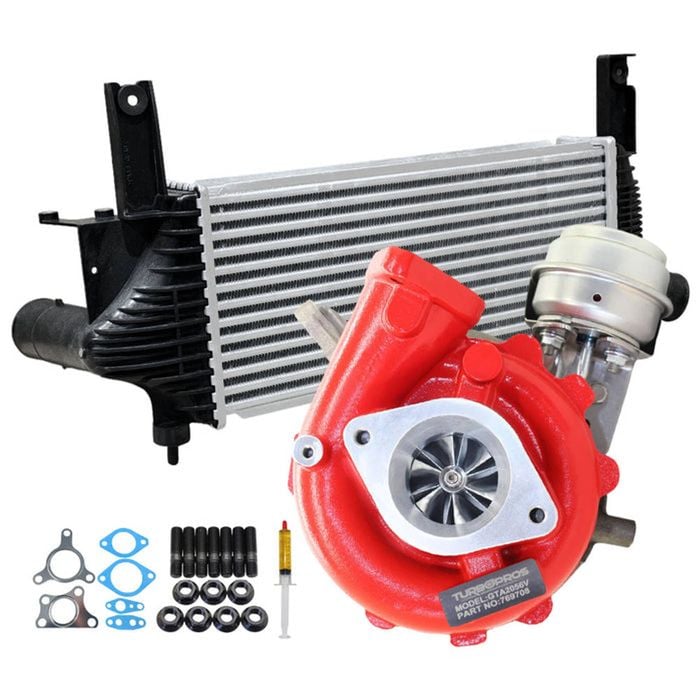 Gen1 High Flow Turbo Charger With 62mm Intercooler For Nissan Navara D40 Yd25 2.5l