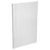 Kaboodle Provincial White Modern Base End Panel