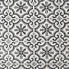 Contour 52cm x 10m Wall Black Grecian Wallpaper - 52cm x 10m