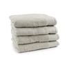 4pc Onkaparinga 69x140cm Avalon Bath Towel 550GSM Soft Sand