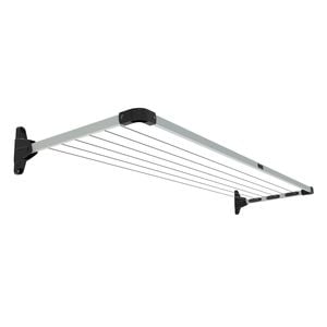 Daytek Slim Fold Down Clothesline - Light Grey