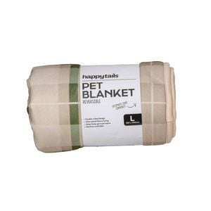 Happy Tails Plaid Reversible Pet Blanket