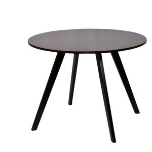 Hexa Round Dining Table Wenge - 100 cm