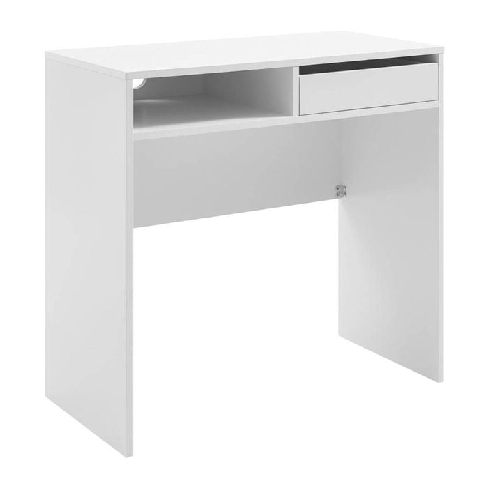 Axel Desk Study Office Computer with Drawer White