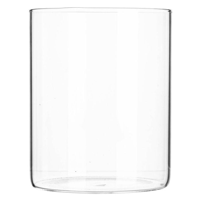 Argon Tableware Glass Storage Jars - No Lid - 750ml - Kitchen Utensils Pot Bathroom Storage Open Container Glass Jar