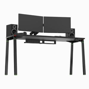 Desky Rgb Led Gaming Desk - Cable Tray + 4 Powerpoints