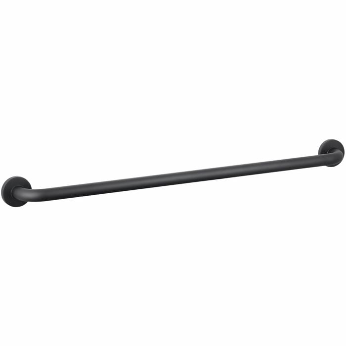 evekare 900mm Matte Black Comfort Grip Grab Rail