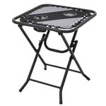 Marquee Folding Camp table with cupholders