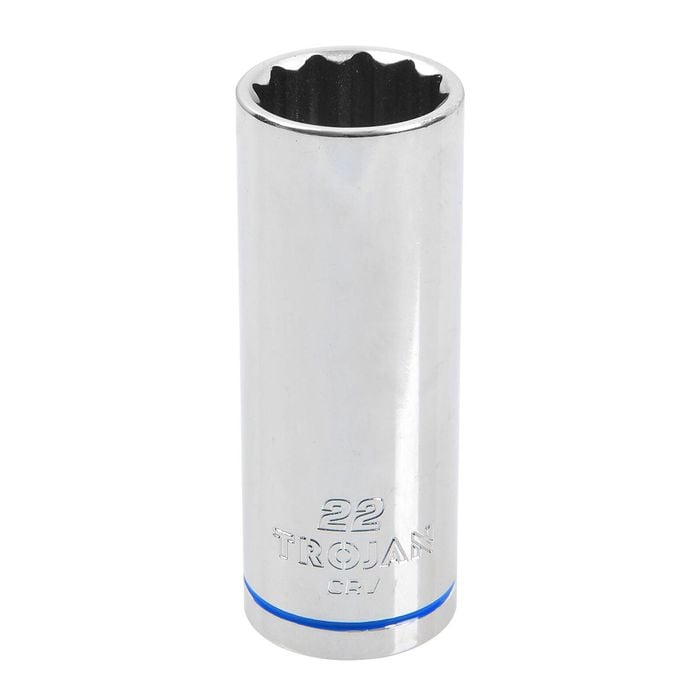 Trojan 22mm 1/2" Drive Deep Loose Socket