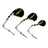 TT Lures Brass (Gold) Colorado Fishing Jig Spinner 3