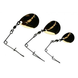 TT Lures Brass (Gold) Colorado Fishing Jig Spinner 3