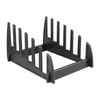 Hygiplas Plastic Chopping Board Rack Large 6x 25mm Slots Commercial Kitchen Storage