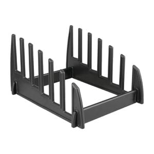 Hygiplas Plastic Chopping Board Rack Large 6x 25mm Slots Commercial Kitchen Storage