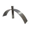SS Collective Large Candlestick Candle Holder Silver George Arch Taper 13cm
