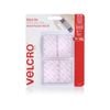 VELCRO Brand 25 x 50mm Stick On Hook and Loop Tape - 6 Pack