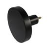 Adoored Black Disk Deco Hook