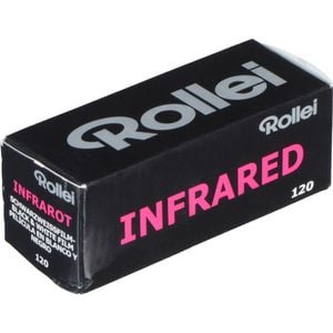 Rollei Infrared 400 Black and White Negative Film - 120 Roll Film (Boxed)
