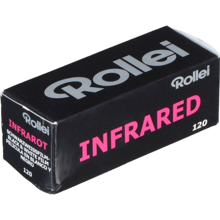 Rollei Infrared 400 Black and White Negative Film - 120 Roll Film (Boxed)