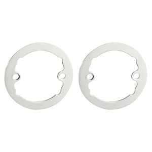 Gainsborough Bright Chrome Spacer Rings - 2 Pack