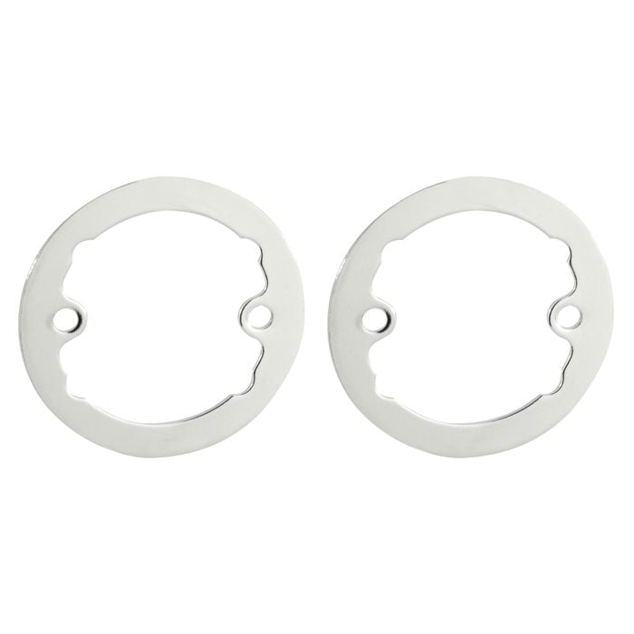 Gainsborough Bright Chrome Spacer Rings - 2 Pack