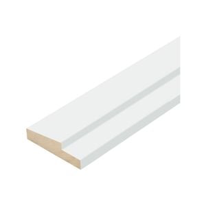 112 x 30mm 1.05m Pinetrim Plus Slimline Flat Door Jamb 38mm Rebate Finger Jointed Untreated Pre-Primed Pine
