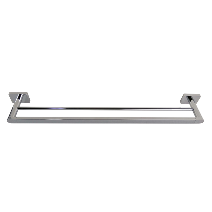 Barelli Rigoni 600mm Chrome Double Towel Rail - Chrome 600mm