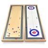 Shuffleboard & Curling 2-in-1 Game Table
