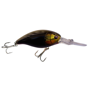 Profishent Chainsaw 80mm Crankbait Hard Body Fishing Lure Gold Black Orange