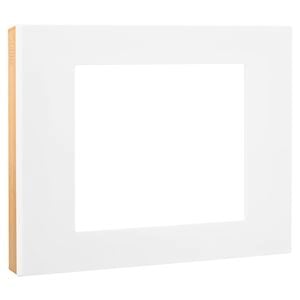 HPM VIVO White and Rose Gold Coverplate