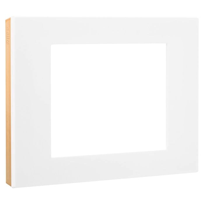HPM VIVO White and Rose Gold Coverplate