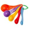 5pc Polypropylene Measuring Spoon Set - Multicolour