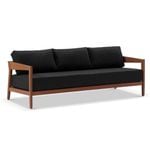 Bronte 3 Seater Outdoor Aluminium Lounge 3 Seats - Teak Look - Denim Grey